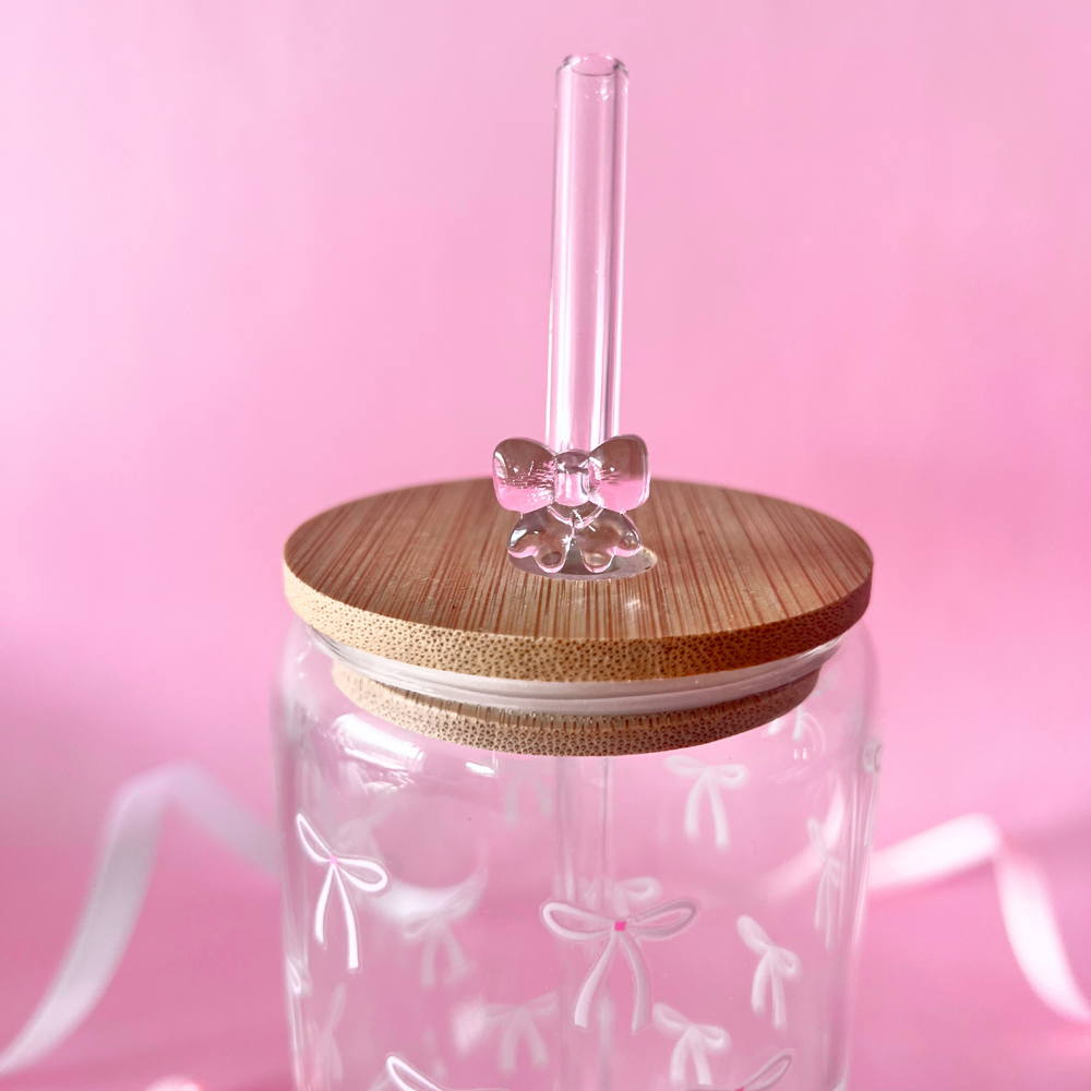 Bundle Coquette Especial: 1 Taza + 4 vasos + 3 popotes