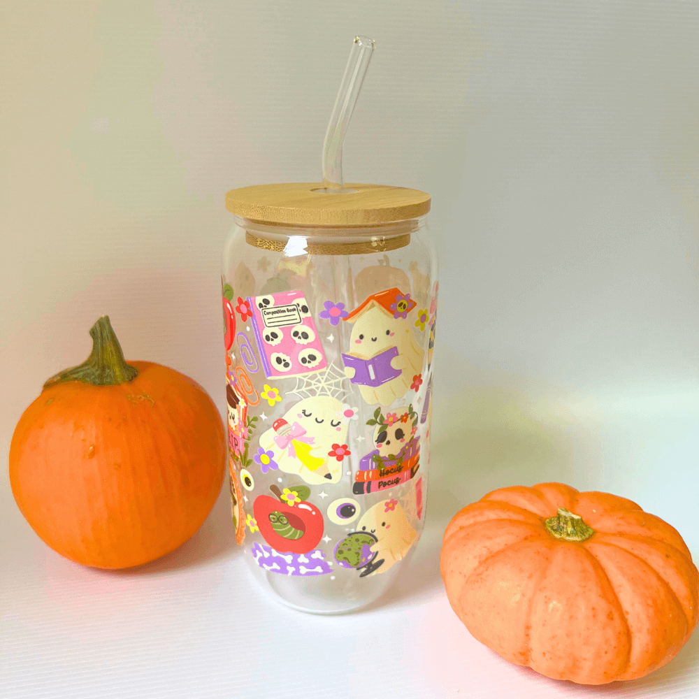 Vaso Spooky Academia