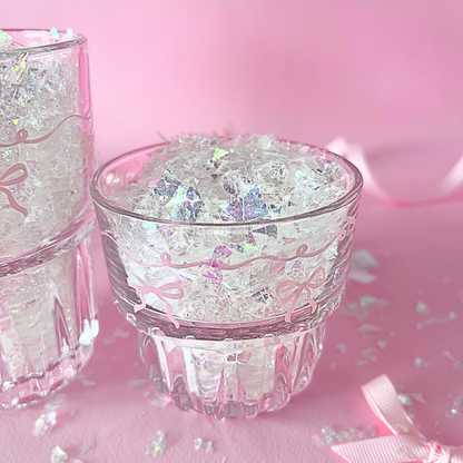 Bundle Coquette Especial: 1 Taza + 4 vasos + 3 popotes