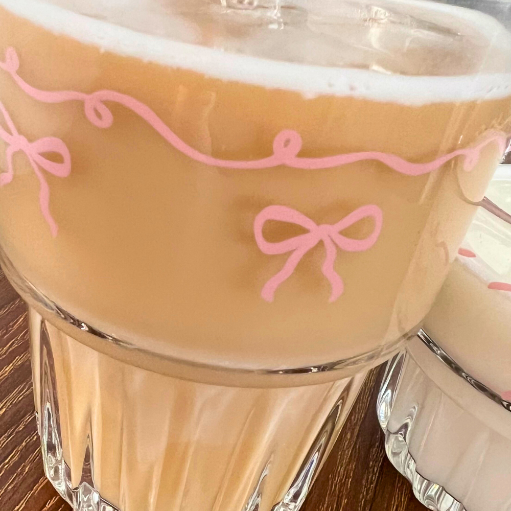 Vasos Coquette (2pzas) y Popote Coquette