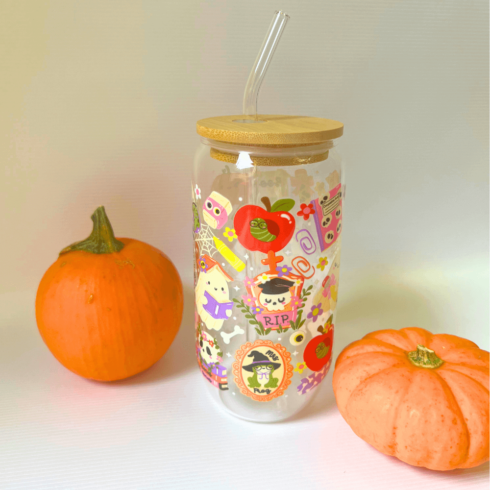 Vaso Spooky Academia