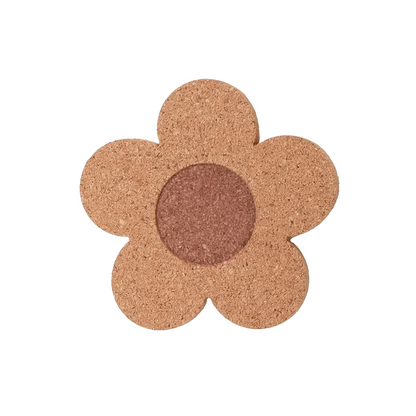 Posavasos de Corcho Flower Power (2pzas)