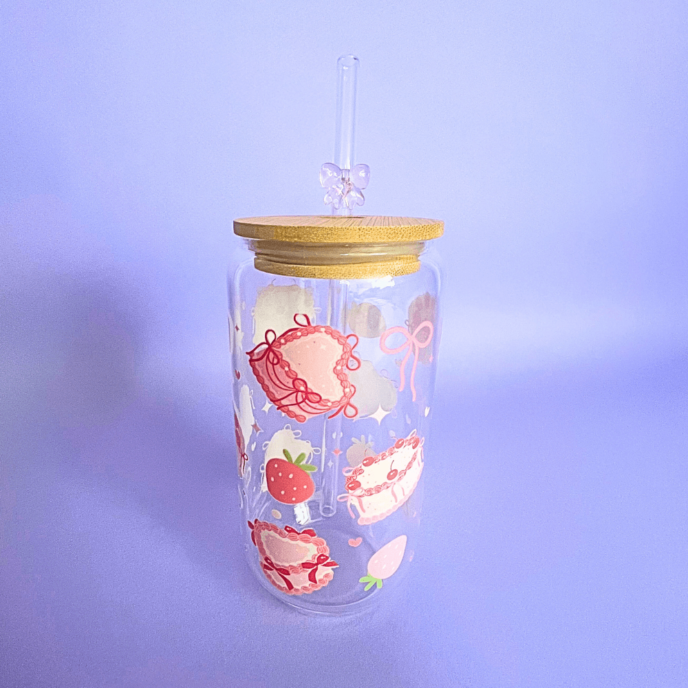 Vasito Two Sweet Brewtiful con Pasteles Vintage en UVDTF